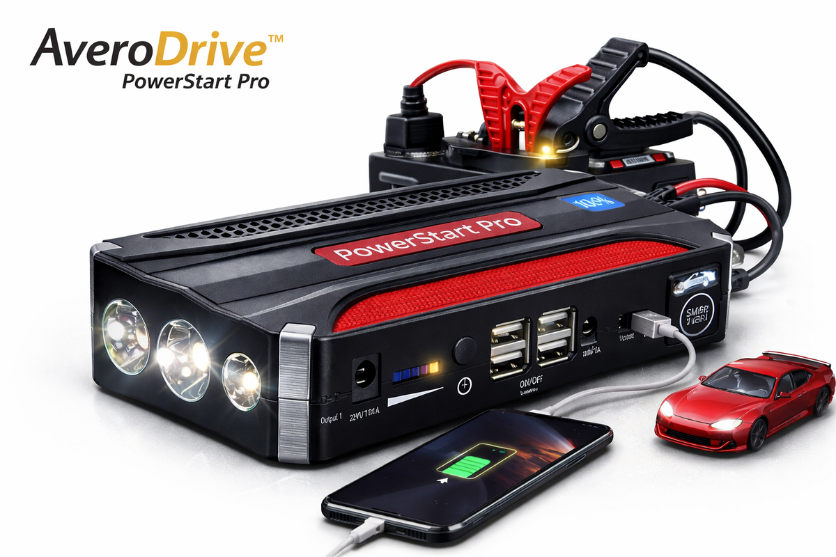 AveroDrive™ PowerStart Pro Jump Starter